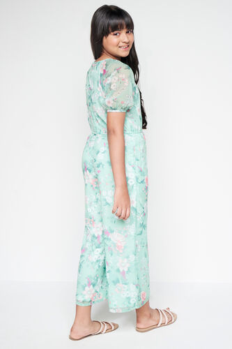 Floret Casual Jumpsuit, Green, image 3
